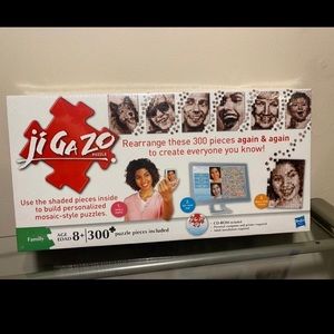 JiGaZo Puzzle NEW & SEALED Create your own photo mosaic puzzle on your computer.